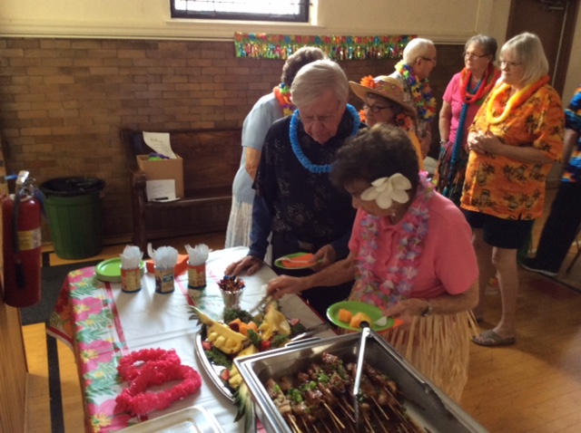 2015 photo luau food table 2